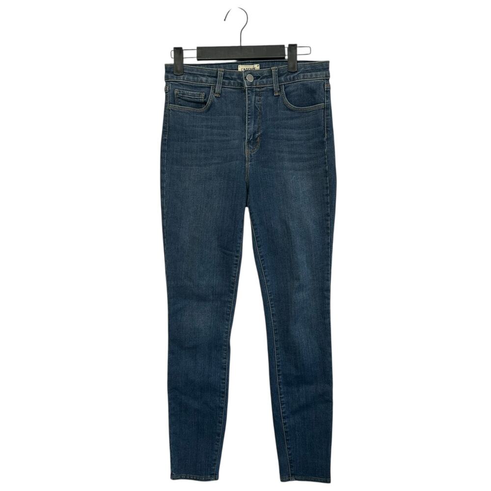 L'Agence Margo Skinny Jeans Women's Sz 27 Dark Vintage Timeless Edgy Preppy